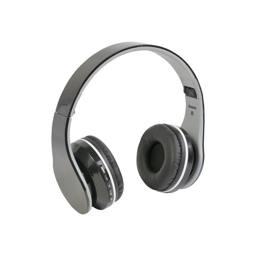 Foldable bluetooth stereo headset with built-in microphone