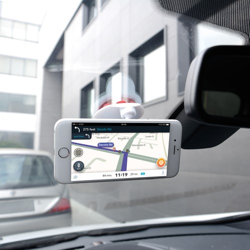 Porte smartphone avec des ventouses - 3