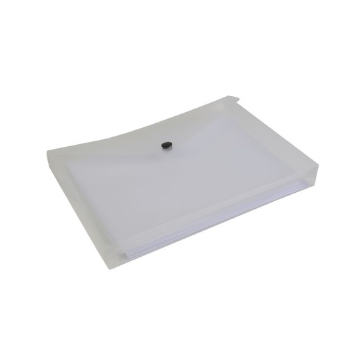 Porte-documents en PP 150 avec 1 poche et fermeture à clip (A5), avec soufflet - 3