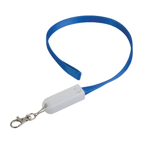 Lanière avec mousqueton avec fonction de cable de recharge avec prise Micro-USB/Lightning/ - 1