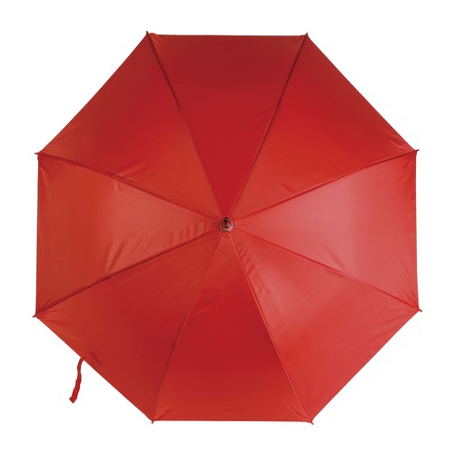 Automatic umbrella with metal shaft and plastic crook handle - 2