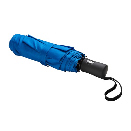 Mini-parapluie automatique, en tissue de soie naturelle, gaine - 5