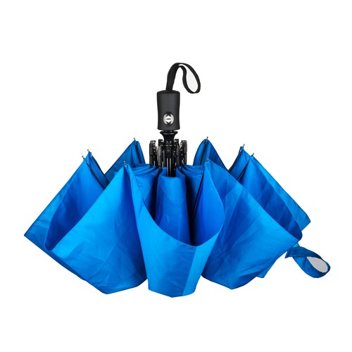 Mini-parapluie automatique, en tissue de soie naturelle, gaine - 8