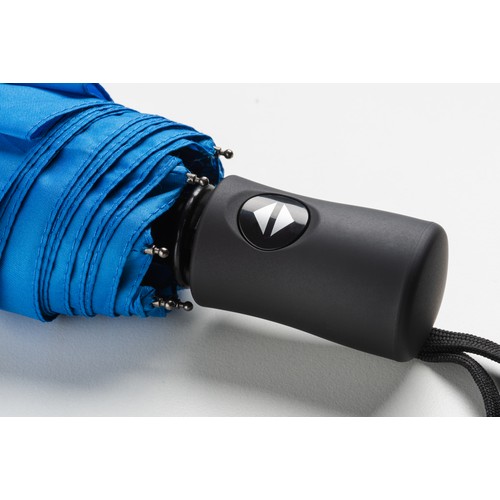 Mini-parapluie automatique, en tissue de soie naturelle, gaine - 9