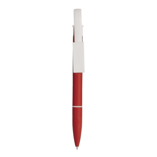 Stylo twist en aluminium avec clip qui se transforme en cable de recharhe USB/Lightning/mi - 1