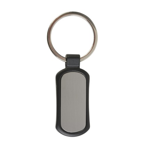Porte-clés en aluminium satiné - 2