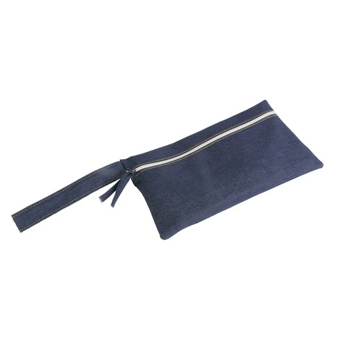 Porte-documents en coton DENIM 220 g/m2 (85% coton - 15% polyester) - 1