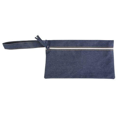 Porte-documents en coton DENIM 220 g/m2 (85% coton - 15% polyester) - 3