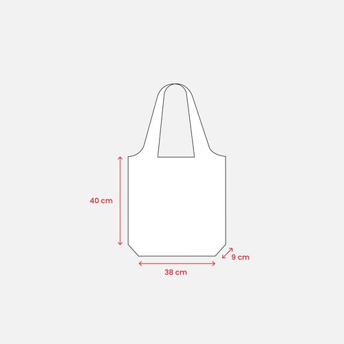 Shopper en RPET 210 T pilable - 4