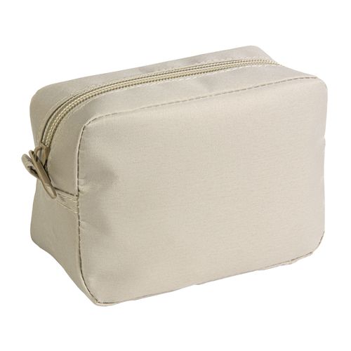 Beauty case en microfibre avec fermeture zip - 1