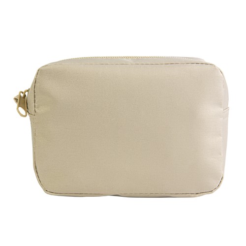 Beauty case en microfibre avec fermeture zip - 3