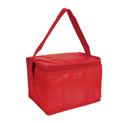 210T polyester cooler bag silver inside