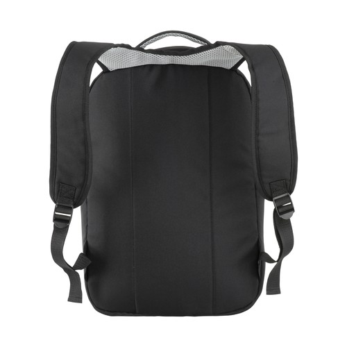 Sac-à-dos porte-pc en polyester 600D. Poche principale porte-pc et 3 poches frontales - 3