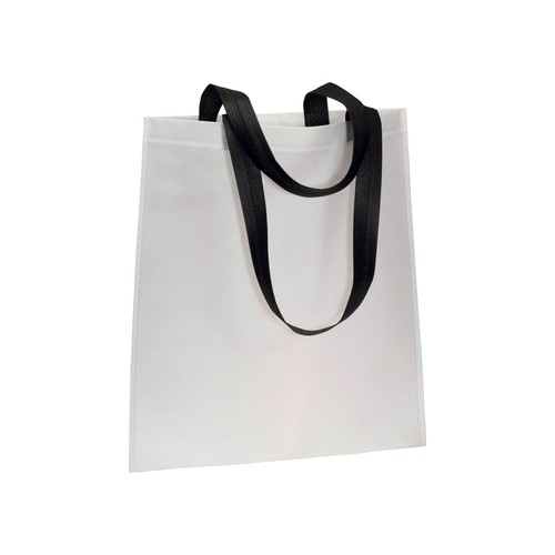 Shopper en TNT 70g/m2 thermosoudé, anses longues - 1