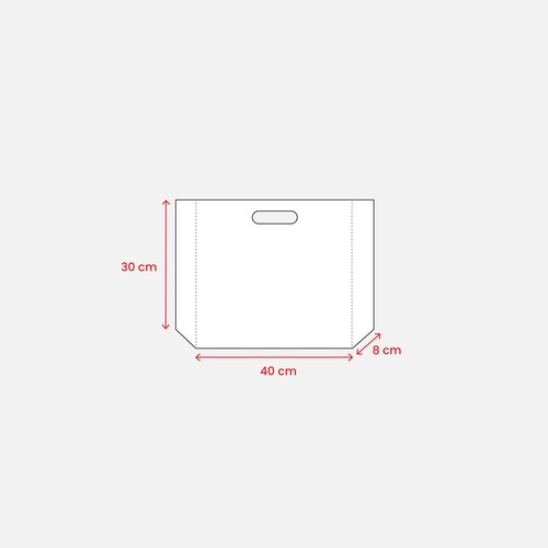 Shopper en non tissè laminé thermsoudé - 3