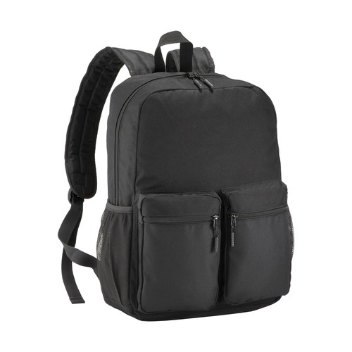 Sac à dos personnalisé en polyester 600D avec cinq poches, deux bandoulières latérales en filet