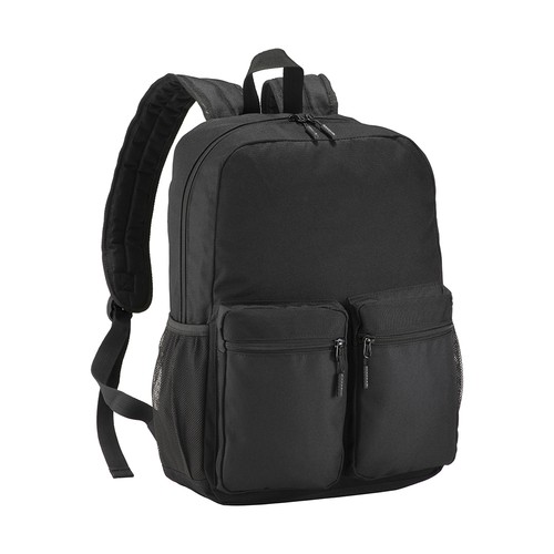 Sac à dos en polyester 600D avec cinq poches, deux bandoulières latérales en filet - 1
