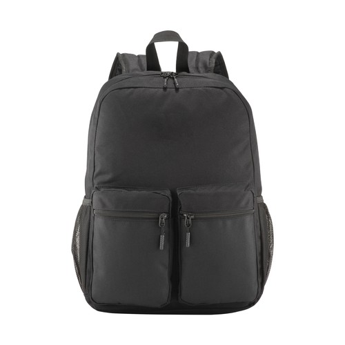 Sac à dos en polyester 600D avec cinq poches, deux bandoulières latérales en filet - 2