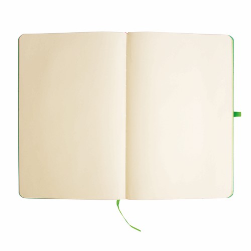 Bloc-notes en carton recyclé avec détails colorés - 2
