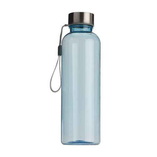 Gourde en tritan transparent avec bouchon en métal (500 ml). Sans BPA - 1