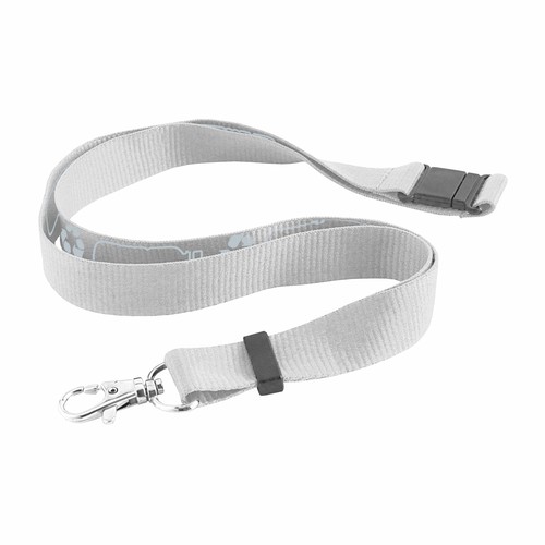 Laniere en R-PET avec fermoie securité (PET recyclé - 1