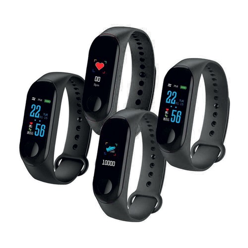 Bracelet Fitness tracker en TPE, avec fonction de suivi de la fréquence cardiaque - 3