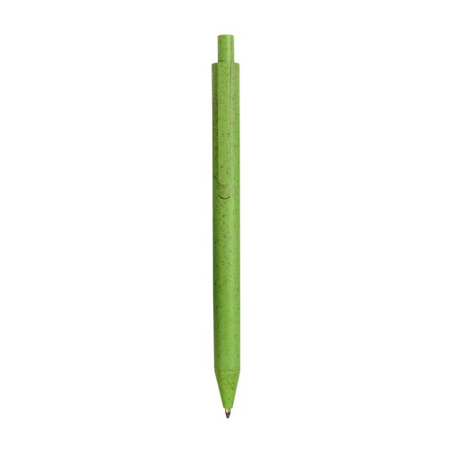Wheat straw (50%) and PP (50%) push button ball pen