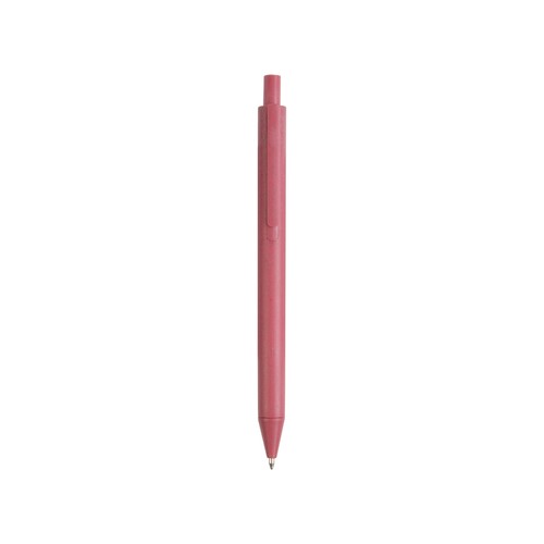 Stylo à déclic en paille de blé (50%) et PP (50%) - 1