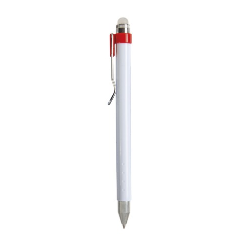 Stylo à déclic avec encre effaçable et clip en métal - 2