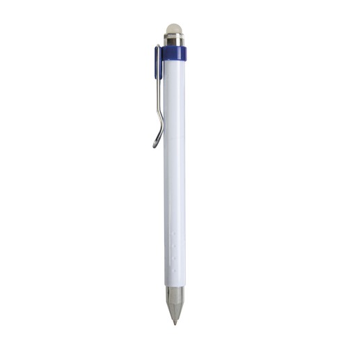 Stylo à déclic avec encre effaçable et clip en métal - 2