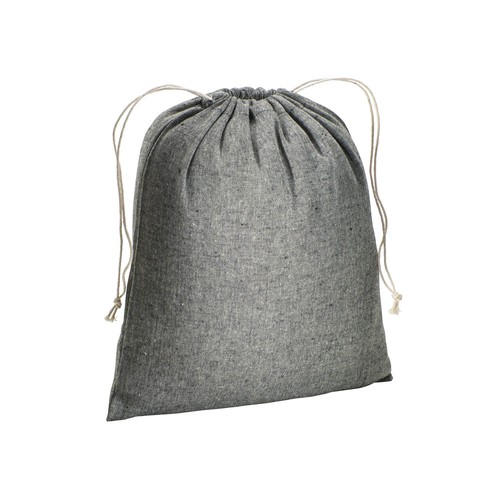 Pochon cadeau en coton recyclé 150 g/m2, 25 x 30 cm - 1