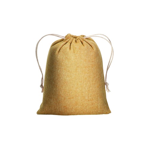 Pochon cadeau en coton recyclé 150 g/m2, 15 x 20 cm - 2