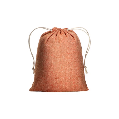 Pochon cadeau en coton recyclé 150 g/m2, 15 x 20 cm - 2