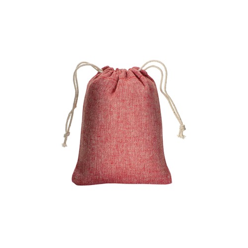 Pochon cadeau en coton recyclé 150 g/m2, 10 x 14 cm - 2