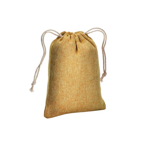 Pochon cadeau en coton recyclé 150 g/m2, 10 x 14 cm - 1