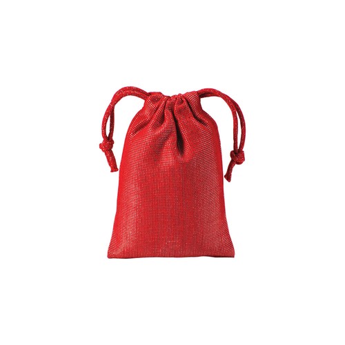 Pochon cadeau en polycoton brillant 150 g/m2, 10x14 cm - 2