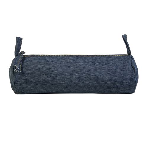 Beauty case en coton DENIM 220 g/m2 (85% coton - 15% polyester) avec fermeture éclair - 2