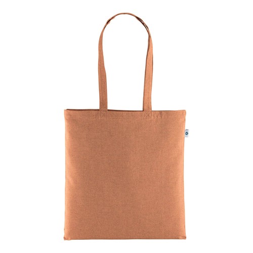 Shopper en coton recyclé 190 g/m2, anses longues, 38 X 42 cm - 2