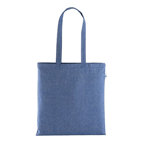 Shopper en coton recyclé 190 g/m2, anses longues, 38 X 42 cm - 2