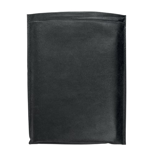 Pochette porte-documents en microfibre et simili cuir. Reliure à anneaux. - 3