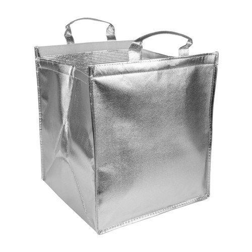 Sac isotherme en TNT laminé 110 g/m2, à tarte/pizza, avec fermeture velcro - 3