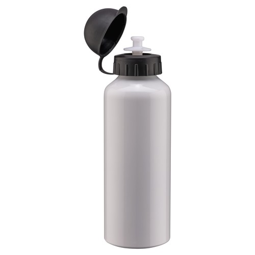 Gourde en aluminium, de 500 ml avec bouchon en plastique.Adaptée à la sublimation - 2
