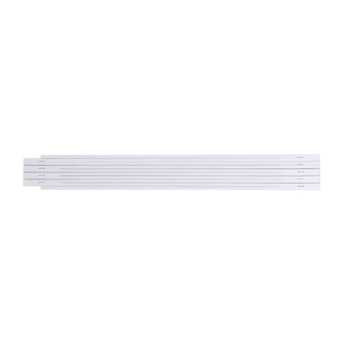 Mètre pliable en plastique, longueur 2 mt, 10 branches - 2