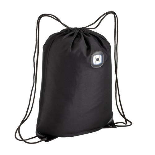 Sac-à-dos en polyester 300T avec lumière LED COB, angles renforcés - 3