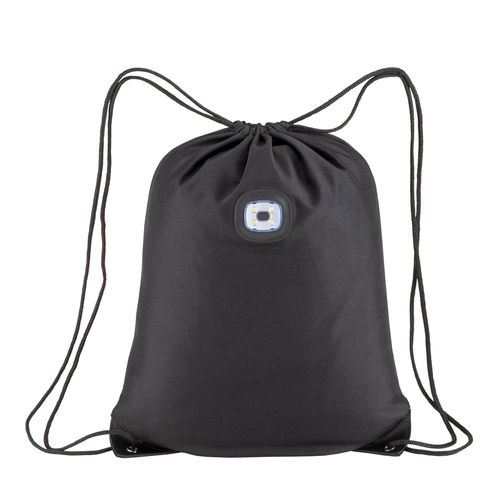 Sac-à-dos en polyester 300T avec lumière LED COB, angles renforcés - 4
