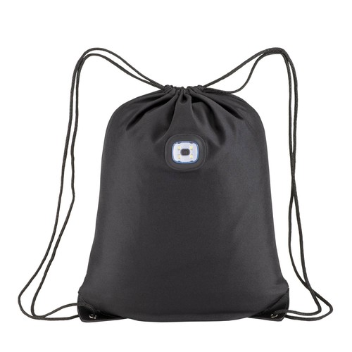 Sac-à-dos en polyester 300T avec lumière LED COB, angles renforcés - 4