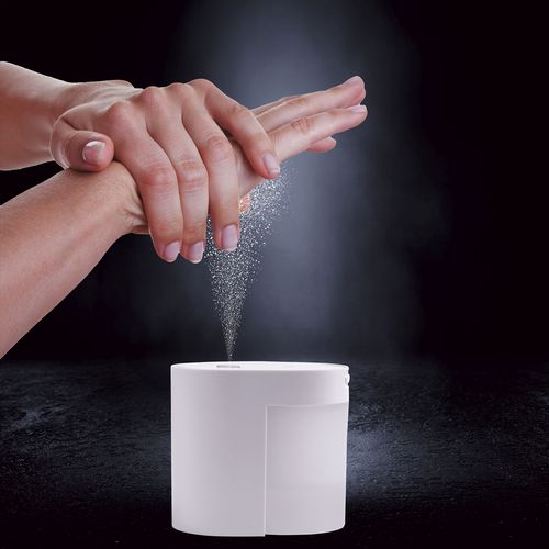 Nébuliseur équipé d'un capteur de mouvement infrarouge qui délivre une solution alcoolisée - 7