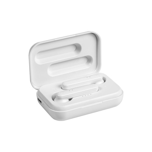 Écouteurs bluetooth personnalisés avec étui de chargement et câble de chargement micro USB inclus