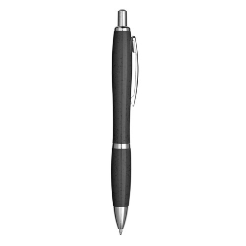 Stylo à déclic en paille de blé (50%) et PP (50%) - 2