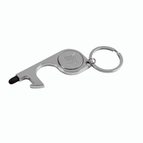 LLAVERO DE METAL SIN FUNCIÓN TÁCTIL, SIN NÍQUEL